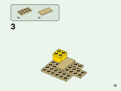 LEGO 21164 instructions page 13 – build guide