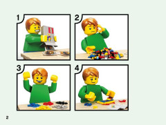 LEGO 21164 instructions page 2 – build guide