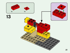 LEGO 21164 instructions page 21 – build guide