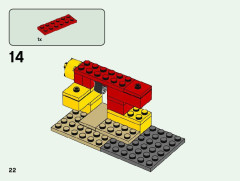 LEGO 21164 instructions page 22 – build guide