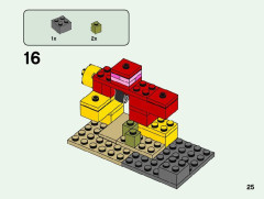 LEGO 21164 instructions page 25 – build guide