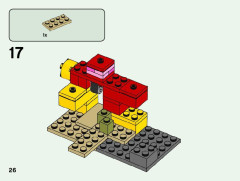 LEGO 21164 instructions page 26 – build guide