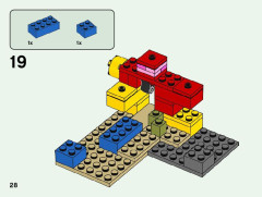 LEGO 21164 instructions page 28 – build guide