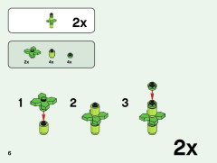LEGO 21164 instructions page 6 – build guide
