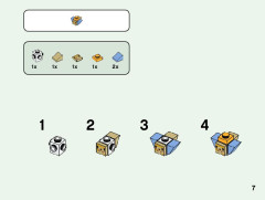 LEGO 21164 instructions page 7 – build guide