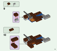 LEGO 21165 instructions page 13 – build guide