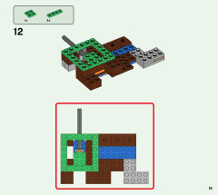 LEGO 21165 instructions page 15 – build guide