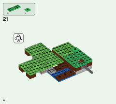 LEGO 21165 instructions page 22 – build guide