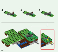 LEGO 21165 instructions page 24 – build guide
