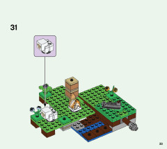 LEGO 21165 instructions page 33 – build guide