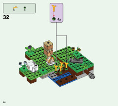 LEGO 21165 instructions page 34 – build guide