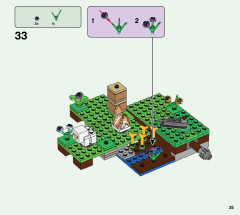 LEGO 21165 instructions page 35 – build guide