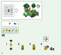 LEGO 21165 instructions page 40 – build guide