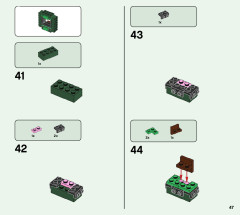 LEGO 21165 instructions page 47 – build guide