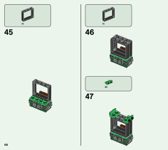 LEGO 21165 instructions page 48 – build guide