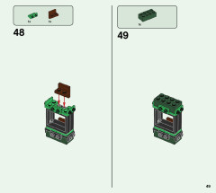 LEGO 21165 instructions page 49 – build guide