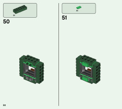 LEGO 21165 instructions page 50 – build guide
