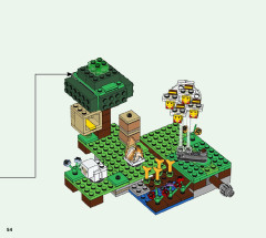 LEGO 21165 instructions page 54 – build guide