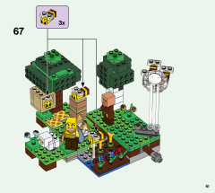 LEGO 21165 instructions page 61 – build guide