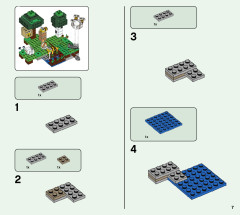 LEGO 21165 instructions page 7 – build guide
