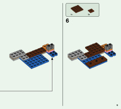 LEGO 21165 instructions page 9 – build guide