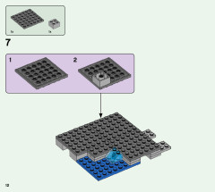 LEGO 21166 instructions page 12 – build guide