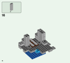 LEGO 21166 instructions page 18 – build guide