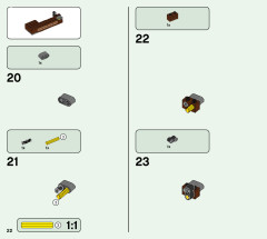 LEGO 21166 instructions page 22 – build guide