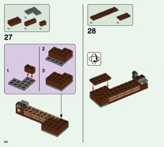 LEGO 21166 instructions page 24 – build guide