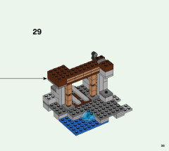 LEGO 21166 instructions page 25 – build guide