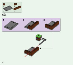 LEGO 21166 instructions page 38 – build guide