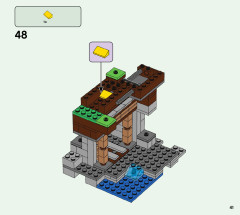 LEGO 21166 instructions page 41 – build guide