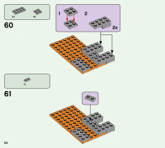 LEGO 21166 instructions page 50 – build guide