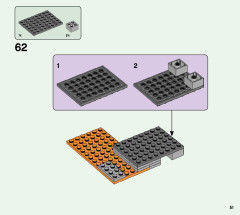 LEGO 21166 instructions page 51 – build guide