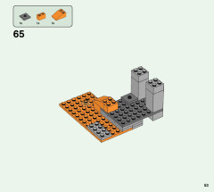 LEGO 21166 instructions page 53 – build guide