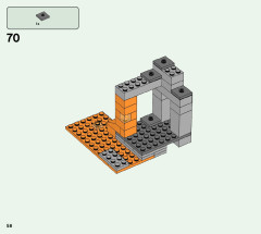 LEGO 21166 instructions page 58 – build guide