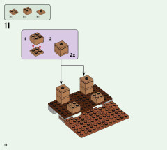 LEGO 21167 instructions page 16 – build guide