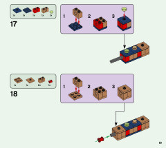 LEGO 21167 instructions page 19 – build guide