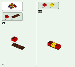 LEGO 21167 instructions page 22 – build guide
