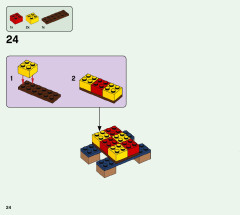 LEGO 21167 instructions page 24 – build guide
