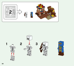 LEGO 21167 instructions page 26 – build guide