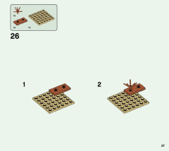 LEGO 21167 instructions page 27 – build guide