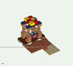 LEGO 21167 instructions page 28 – build guide