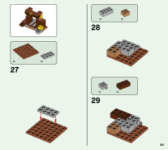 LEGO 21167 instructions page 29 – build guide