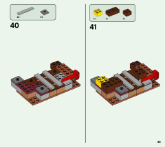 LEGO 21167 instructions page 35 – build guide