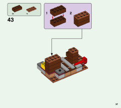 LEGO 21167 instructions page 37 – build guide