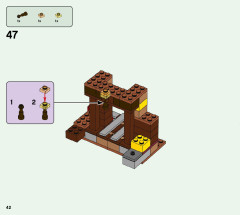 LEGO 21167 instructions page 42 – build guide