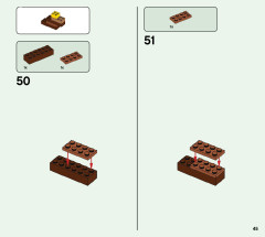 LEGO 21167 instructions page 45 – build guide