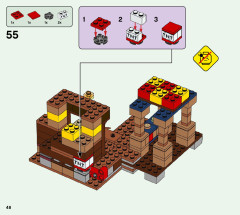 LEGO 21167 instructions page 48 – build guide