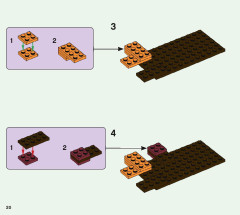 LEGO 21168 instructions page 20 – build guide